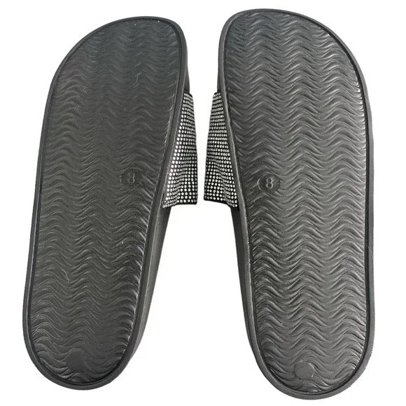 NWOT Juicy Couture Bling Slides Sz 8 - Picture 4 of 8